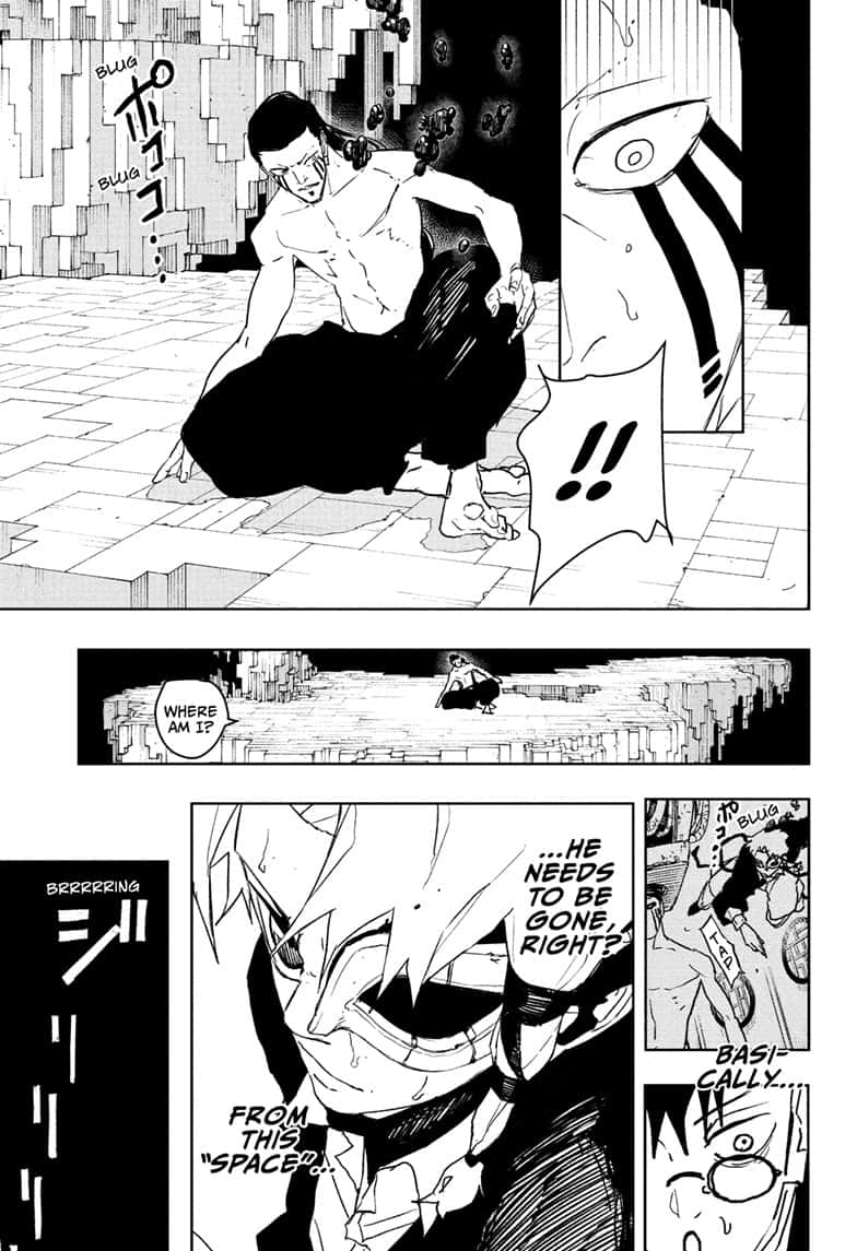 Kagurabachi Manga Chapter 101 page 13 - Safe Zone scene