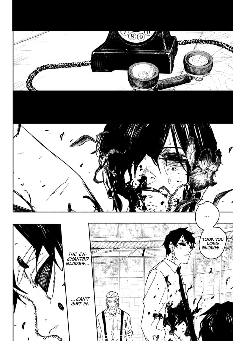 Kagurabachi Manga Chapter 101 page 14 - Safe Zone scene