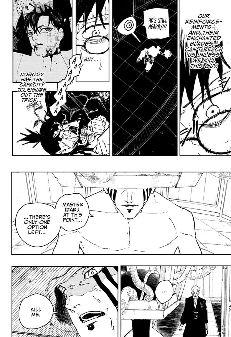 Kagurabachi Manga Chapter 101 page 4 - Safe Zone scene