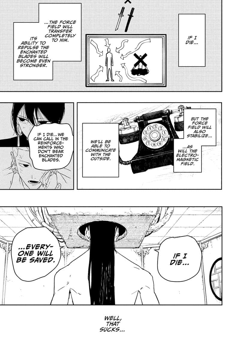 Kagurabachi Manga Chapter 101 page 5 - Safe Zone scene