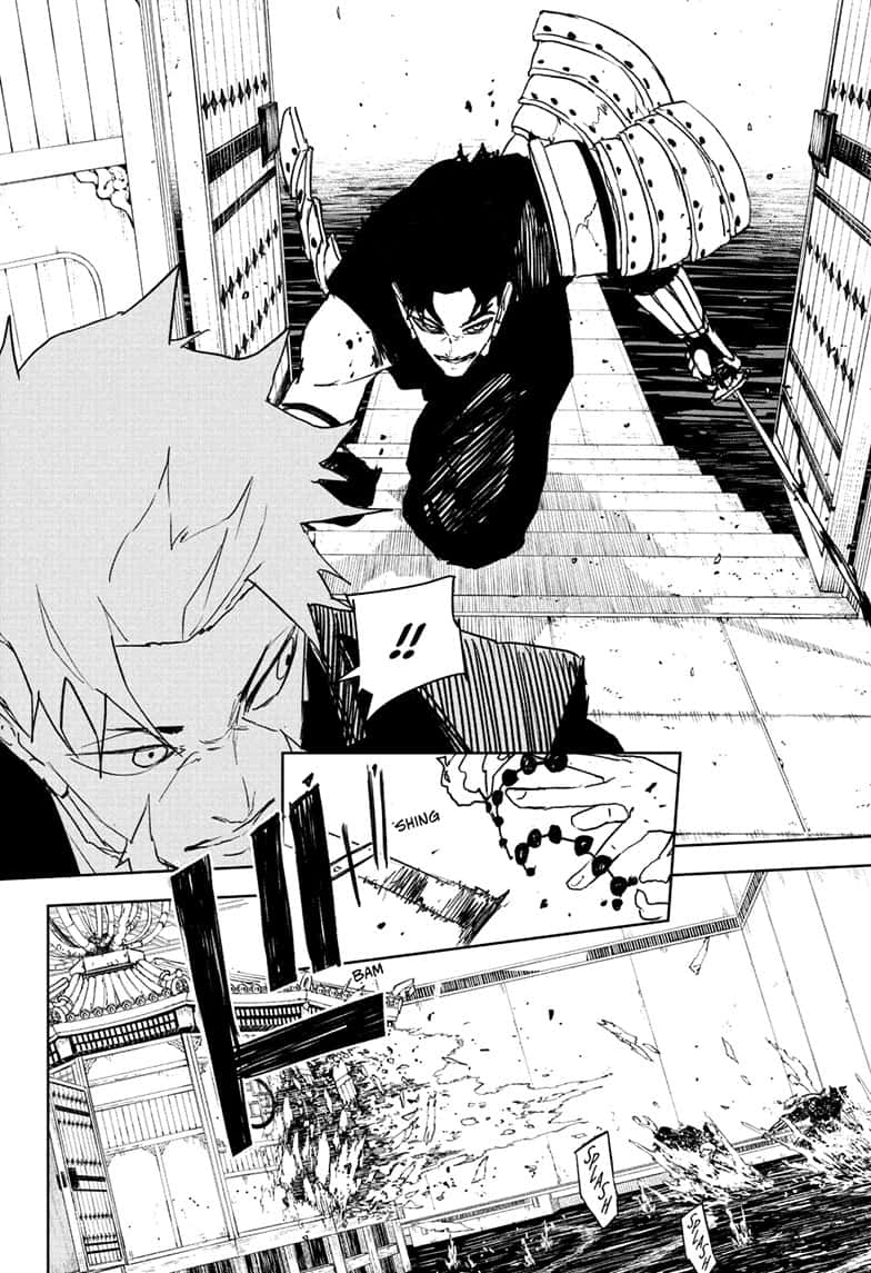 Kagurabachi Manga Chapter 101 page 8 - Safe Zone scene