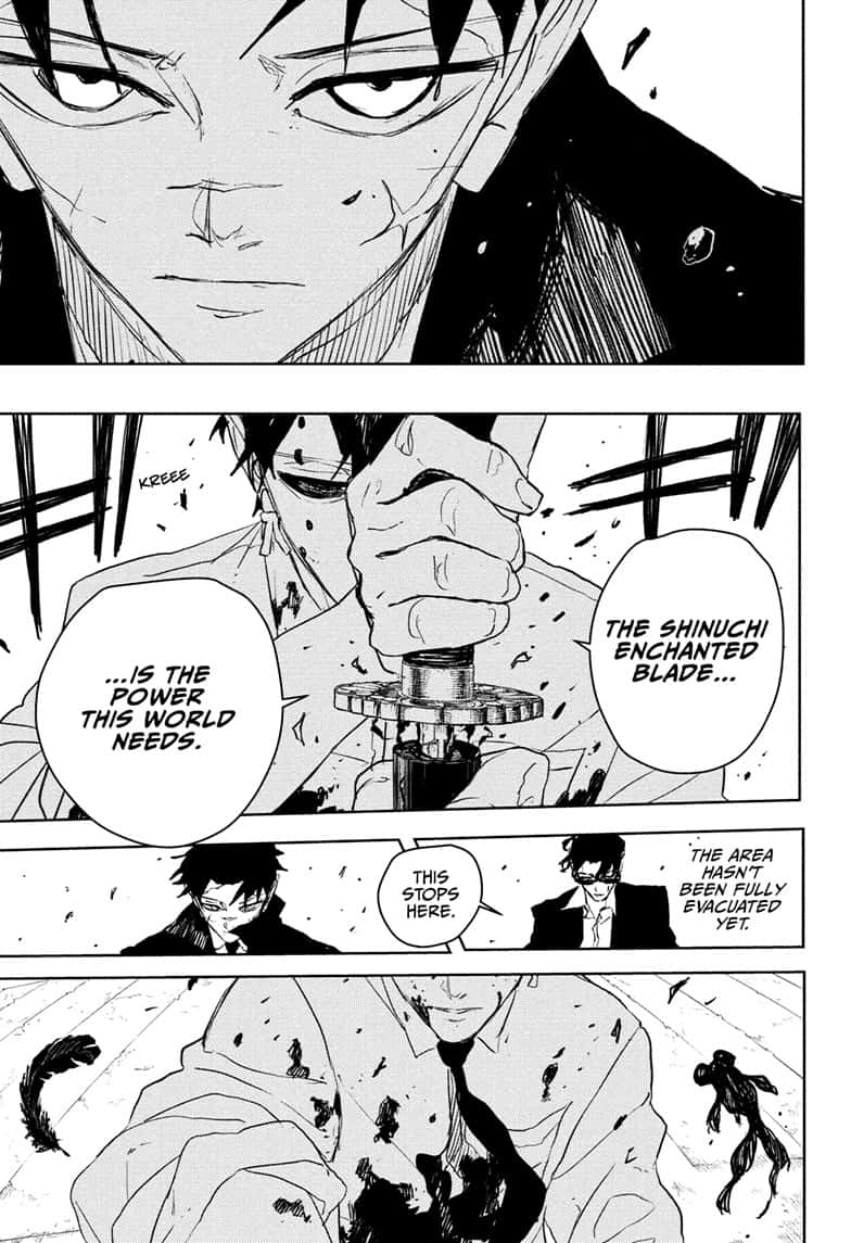 Kagurabachi Manga Chapter 102 page 5 - What You Need to See scene