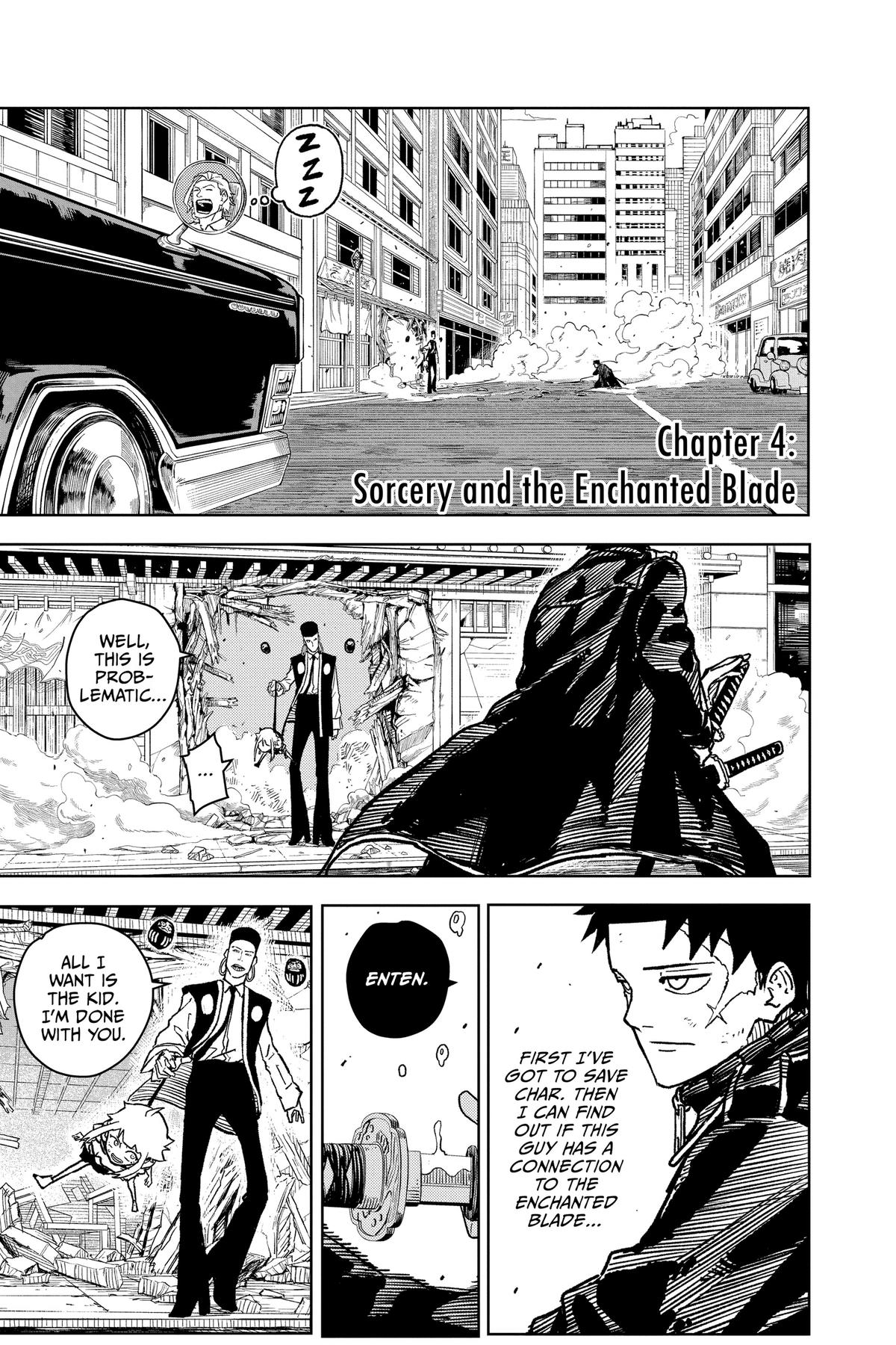 Chapter 4 (Sorcery and the Enchanted Blade) image 1
