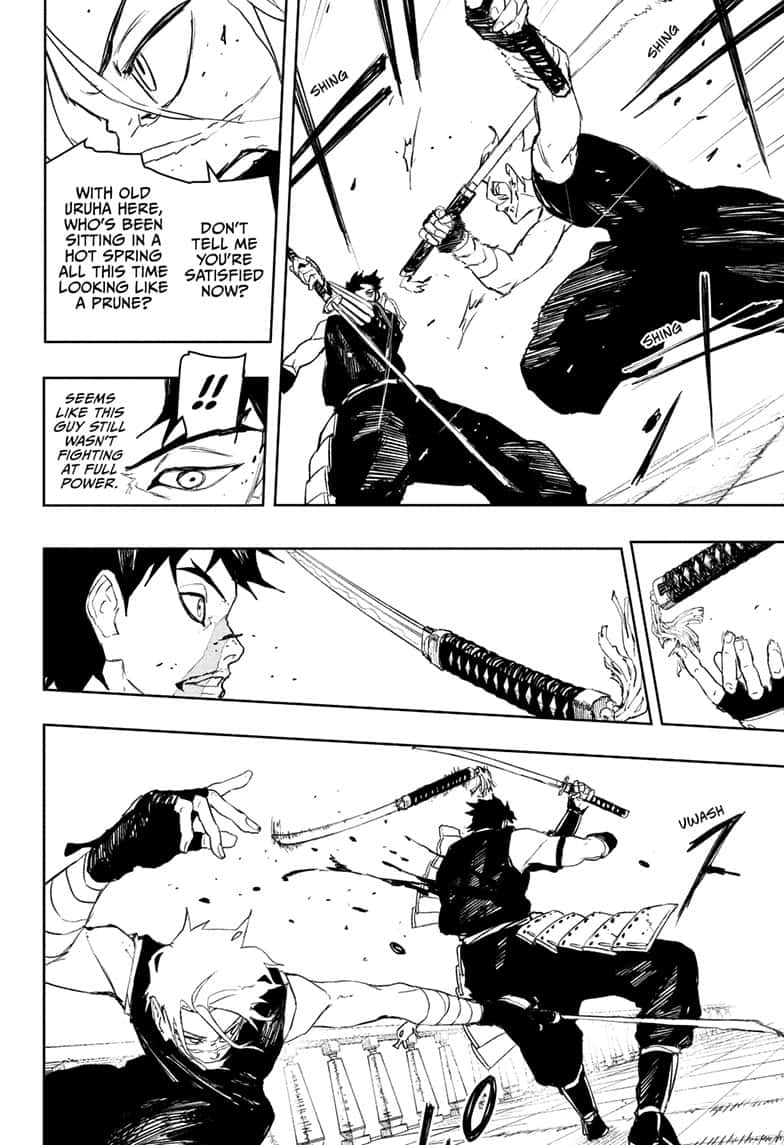 Kagurabachi Manga Chapter 92 page 12 - The Swordsmen scene