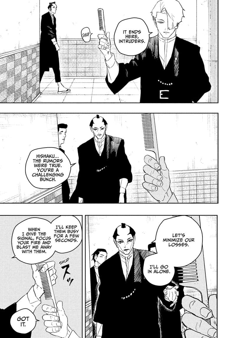 Kagurabachi Manga Chapter 93 page 13 - Finishing Touches scene