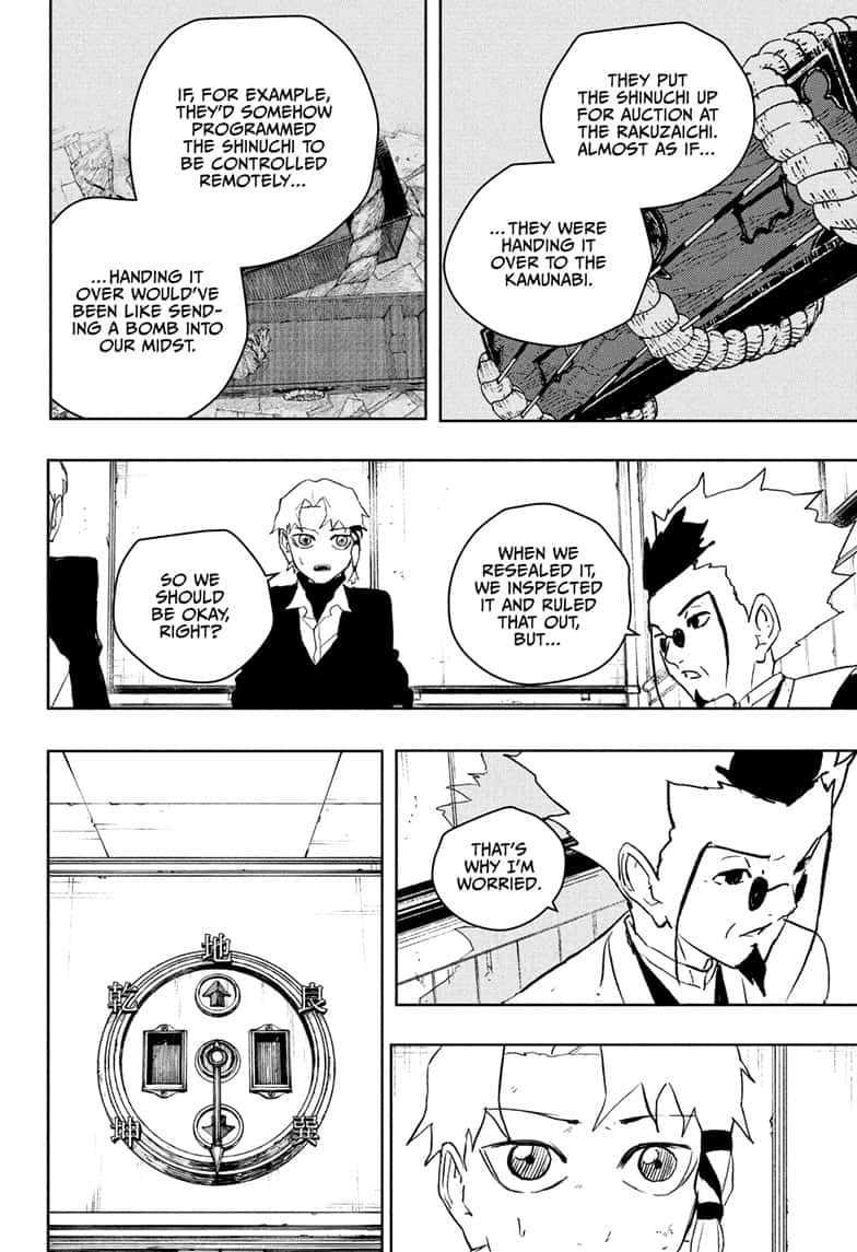 Kagurabachi Manga Chapter 93 page 18 - Finishing Touches scene