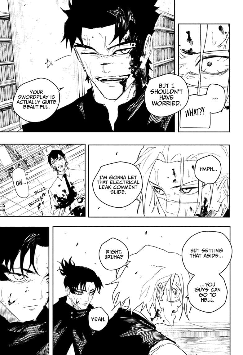 Kagurabachi Manga Chapter 93 page 3 - Finishing Touches scene