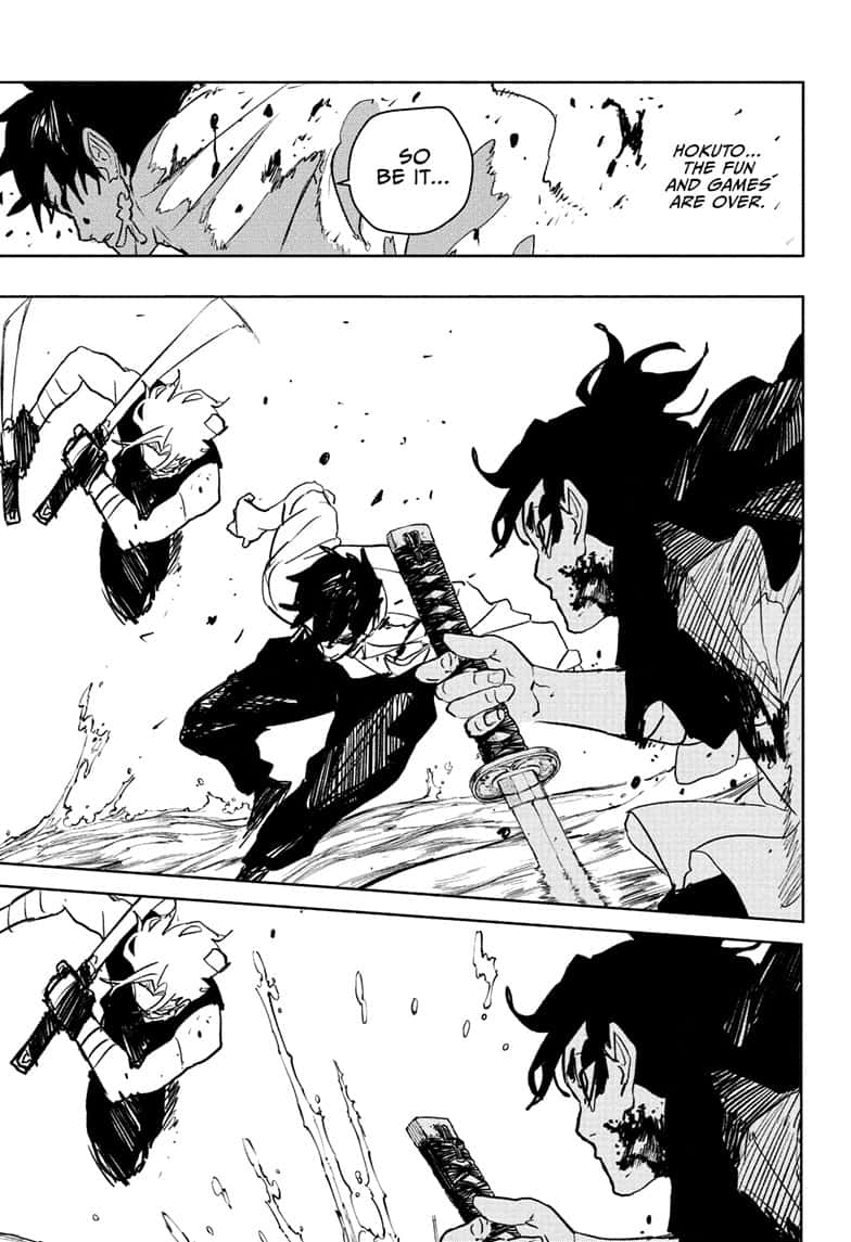 Kagurabachi Manga Chapter 94 page 11 - The Second Arrow scene