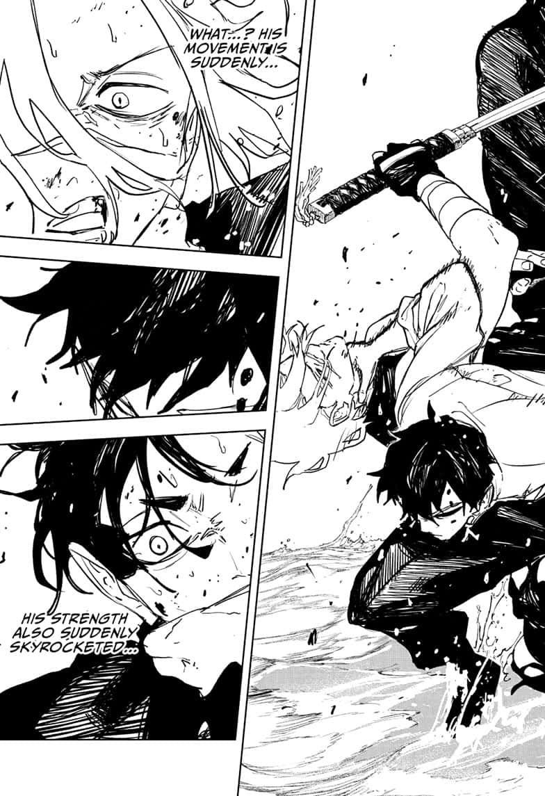 Kagurabachi Manga Chapter 94 page 13 - The Second Arrow scene