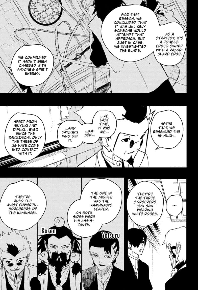 Kagurabachi Manga Chapter 94 page 3 - The Second Arrow scene