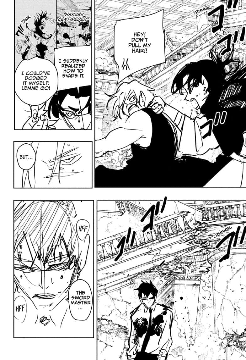 Kagurabachi Manga Chapter 95 page 18 - Flood scene