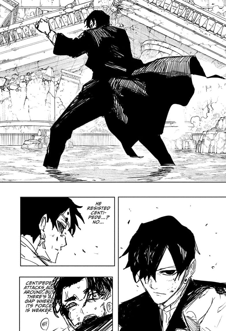 Kagurabachi Manga Chapter 96 page 13 - Urgency scene