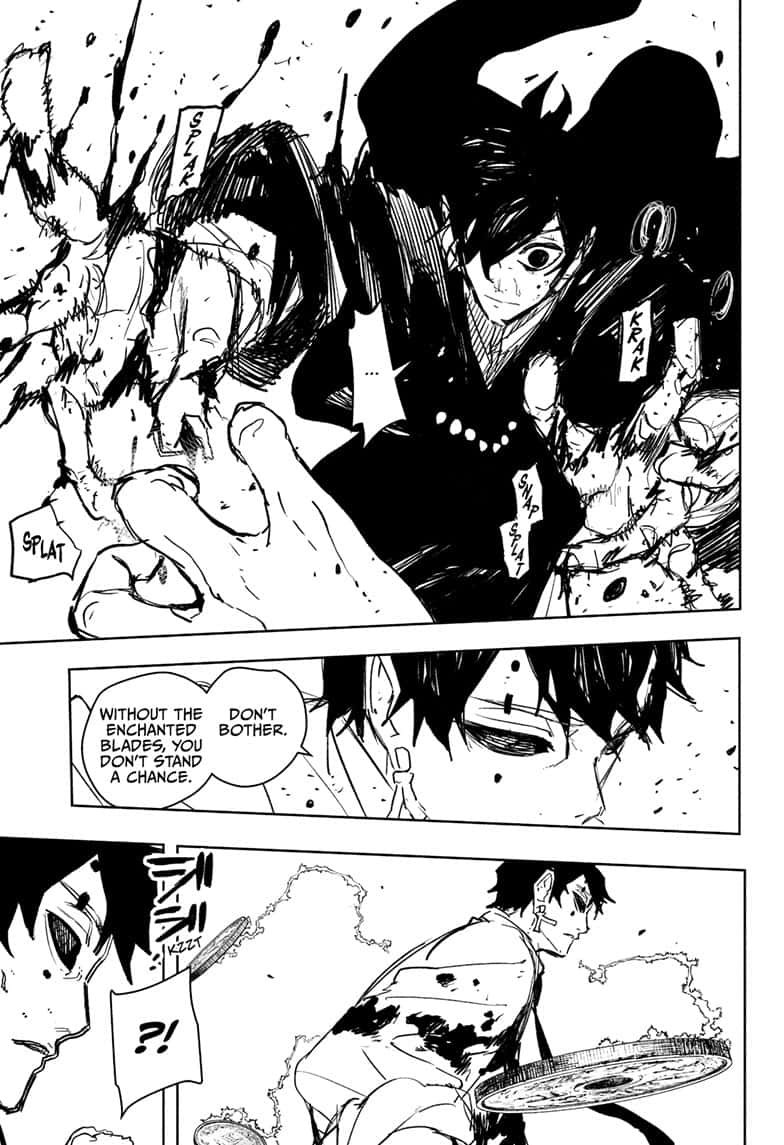 Kagurabachi Manga Chapter 96 page 16 - Urgency scene