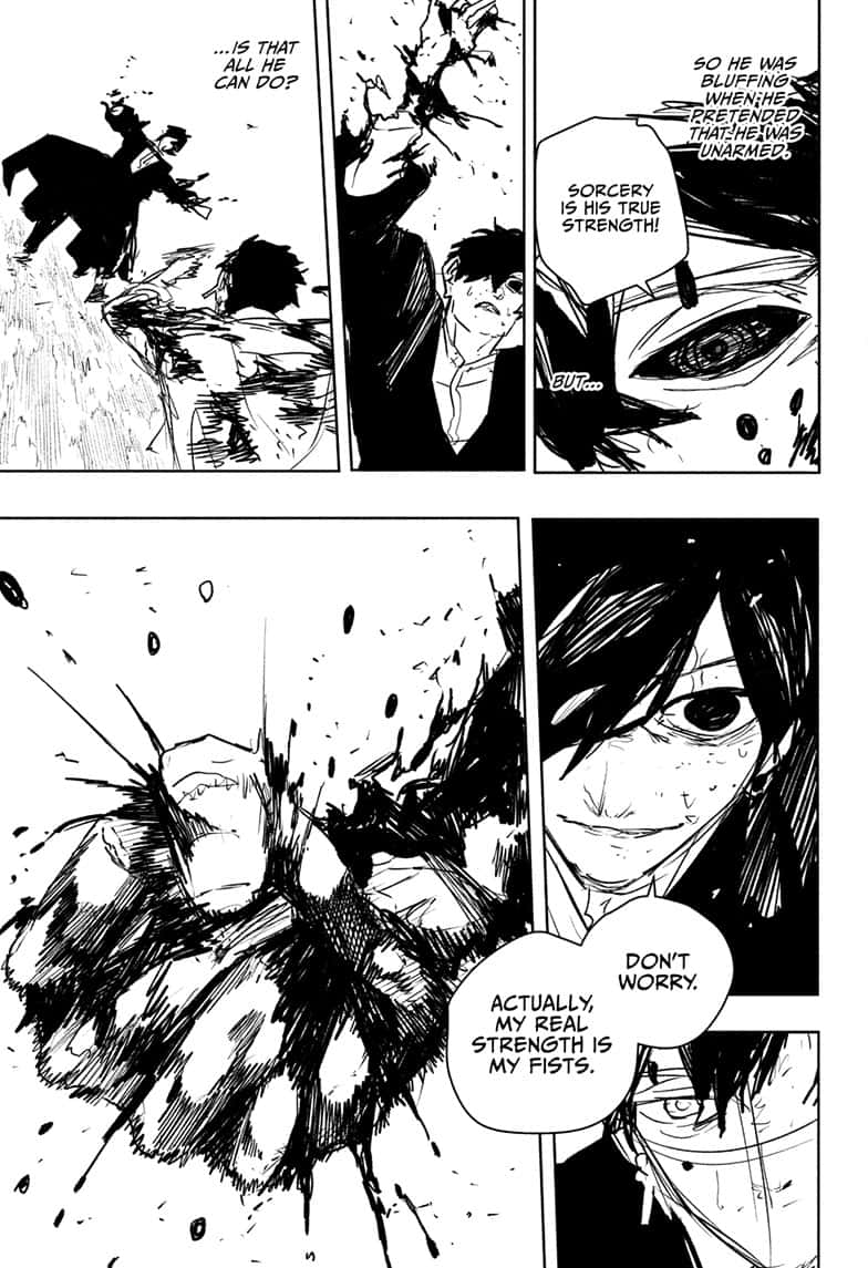 Kagurabachi Manga Chapter 96 page 20 - Urgency scene