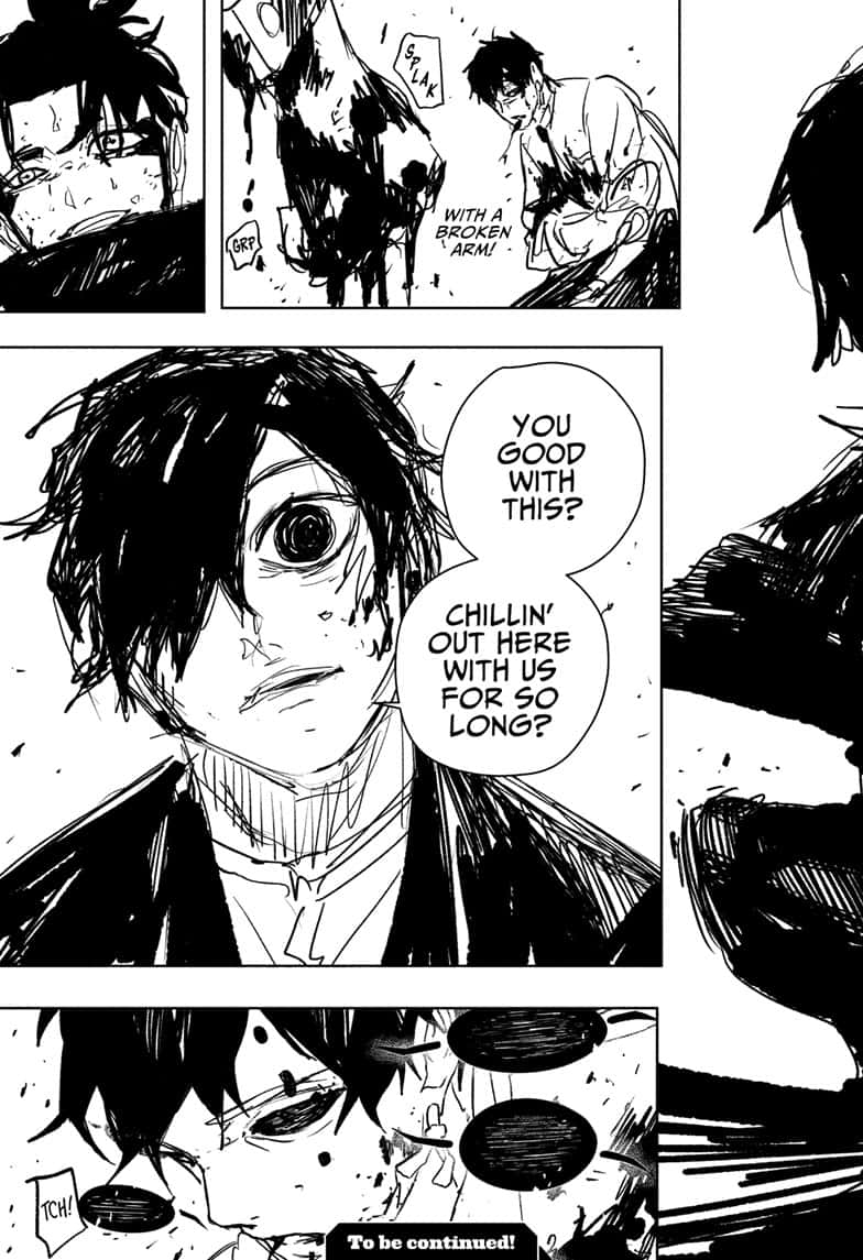 Kagurabachi Manga Chapter 96 page 22 - Urgency scene