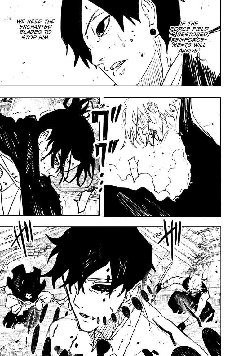 Kagurabachi Manga Chapter 97 page 16 - Vessel scene