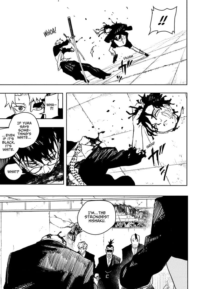 Kagurabachi Manga Chapter 99 page 11 - Strongest scene