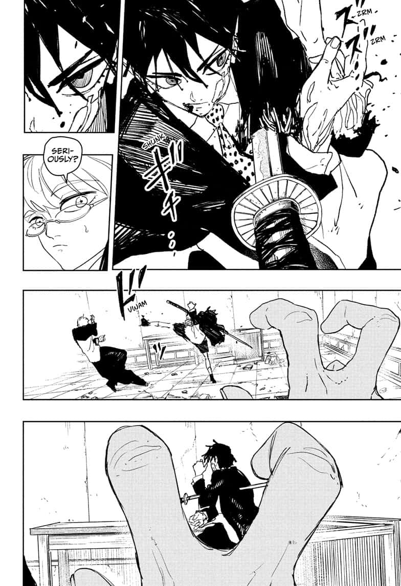 Kagurabachi Manga Chapter 99 page 8 - Strongest scene